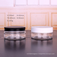 5oz 150ml short wide mouth glass short herb salt chilli salt storage jar